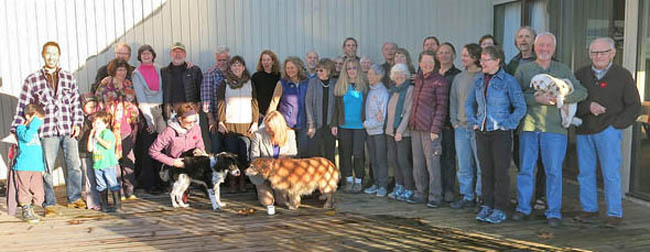 Photo of the whole Belterra group together.